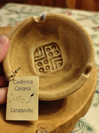 Pareja Ceniceros Cerámica Canaria Lanzarote