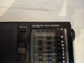 Radio Sony FM/MW/SW 7 Band