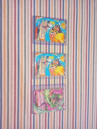 Dragon Ball Cartas Gogeta y Broly promo