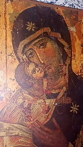 Virgen de Vladimir cuadro