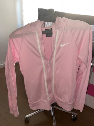 Chaqueta Nike Rosa con Cremallera