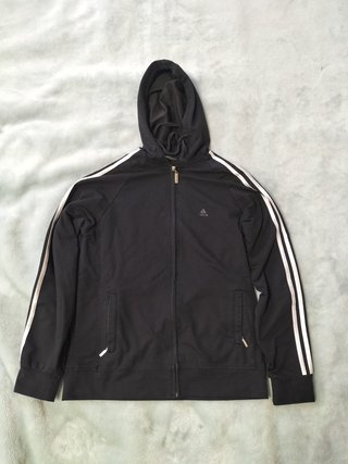Sudadera Adidas Negra Cremallera Talla L