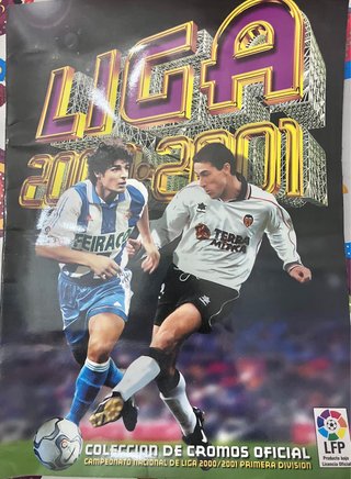 Álbum Cromos Liga 2000/2001 Oficial