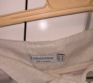 Conjunto Stradivarius beige