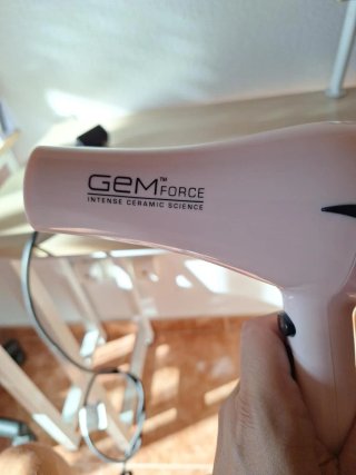 Secador GEM Force 125V 1600W Rosa