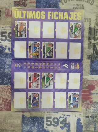 Álbum Liga Este 26/27 Casi Completo