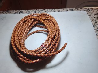 Cuero trenzado 6mm x 18m