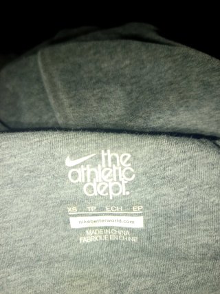 Confezione di 2 felpe Nike grigie taglia xs