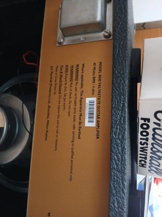 Amplificador Guitarra Marshall Valvestate 8040