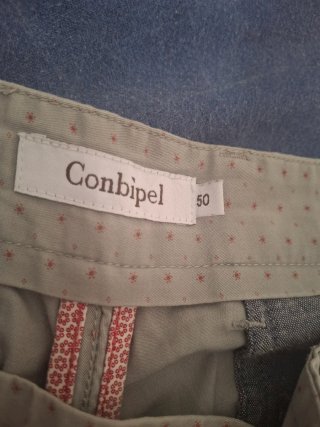 Pantaloni uomo grigi a pois