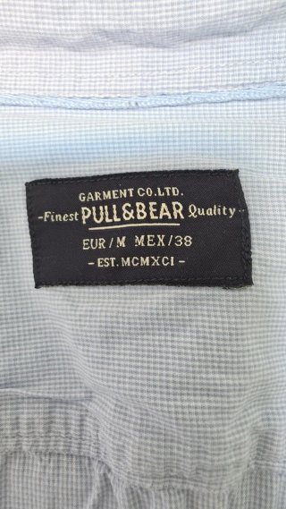 Camisa manga larga Pull&Bear - Talla M -