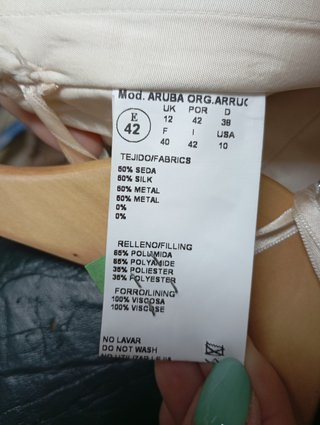 Traje de Novia color champán