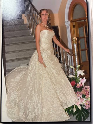 Traje de Novia color champán
