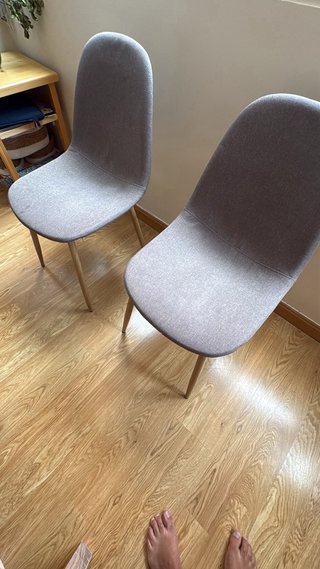 Conjunto mesa y 2 sillas comedor