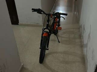 Bicicleta infantil 7-8 años naranja