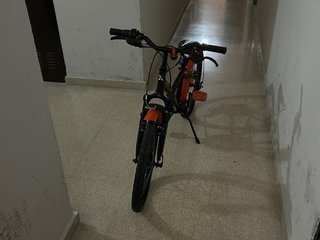 Bicicleta infantil 7-8 años naranja