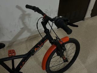 Bicicleta infantil 7-8 años naranja