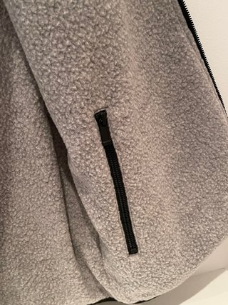 Chaleco acolchado Massimo Dutti negro T. L