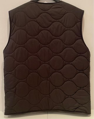 Chaleco acolchado Massimo Dutti negro T. L