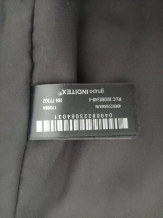 Abrigo espiga Zara
