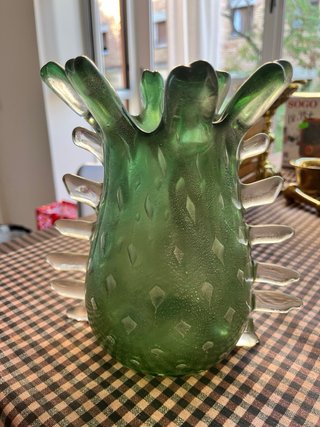 Jarrón Murano Vintage Bullicante 22cm