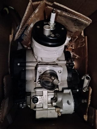 Motor Bidalot 96 preparado por tgr con grafica