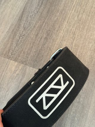 Cinturón de powerlifting negro