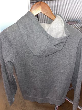 Sudadera con capucha gris Nike