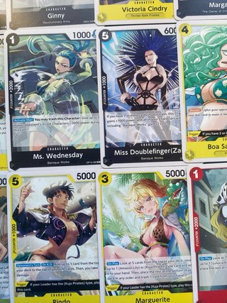 Cartas One Piece OP14/OP15/OP16