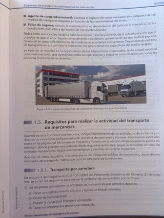 Gestión administrativa del transporte y la logi...