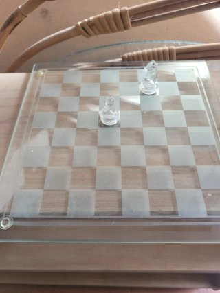 Gioco di Scacchi in Cristallo 20x20