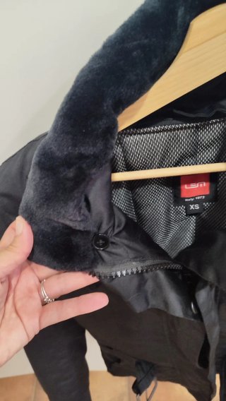 Chaqueta Moto Mujer LEM Italia Negra
