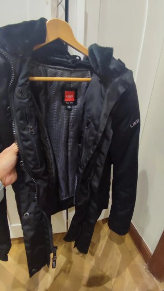 Chaqueta Moto Mujer LEM Italia Negra