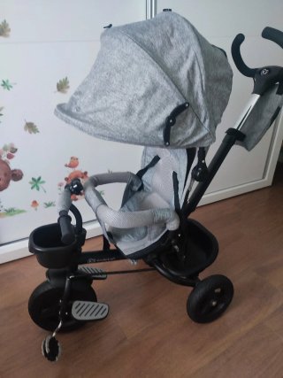 Triciclo Evolutivo Kinderkraft Gris