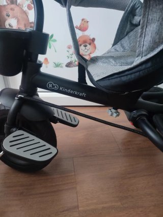 Triciclo Evolutivo Kinderkraft Gris