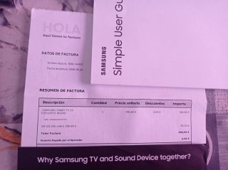 TV Samsung Smart 55 Nueva