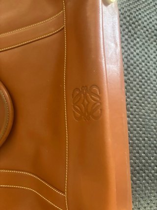 Maleta de piel Loewe