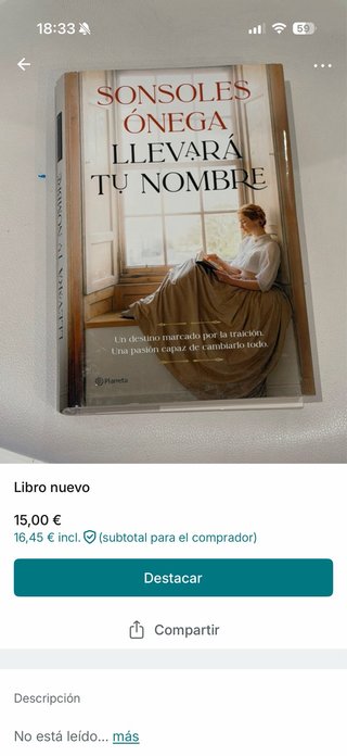 Libro llevara tu nombre de sonsoles onega