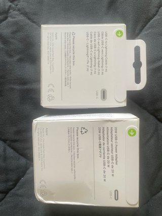 Apple Cargador USB-C 20W y Cable USB-C a Lightning