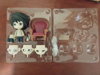 Figura Nendoroid L Death Note 17 (Primer modelo)