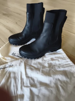 Botas Massimo Dutti negras
