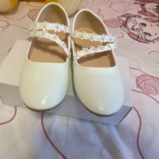 Bailarinas Niña Blancas Talla 36