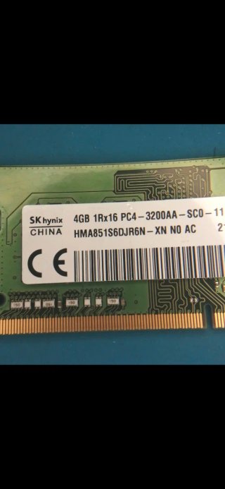 SK hynix 4GB DDR4 3200MHz SO-DIMM Notebook