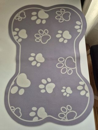 Alfombra Antideslizante Huellas Perro