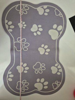 Alfombra Antideslizante Huellas Perro