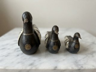 Set 3 Anatre Decorative Vintage Legno Madreperla