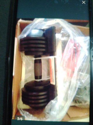 Mancuernas PESAS 10Kgs ajustables