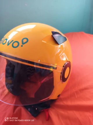 Conjunto Glovo: Casco y Bolsa