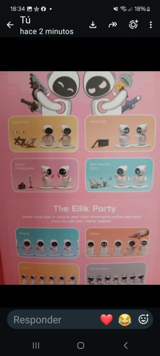 Robot Eilik Interactivo