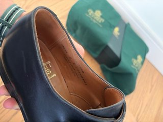Crockett & Jones Monk Strap Zapatos Negros